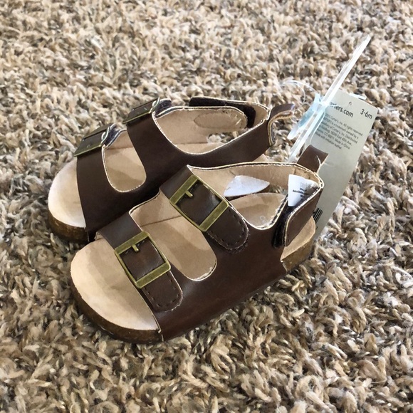 baby cork sandals
